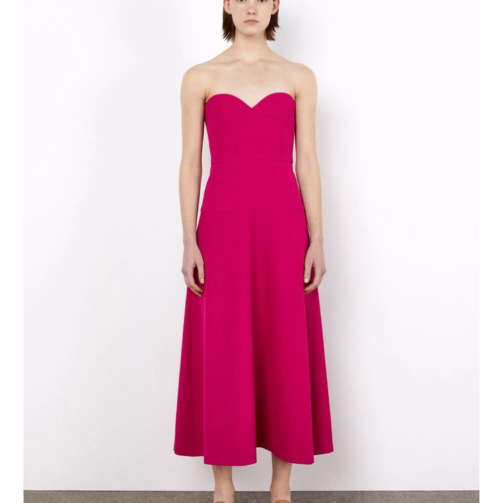 Elegant Pink Strapless Dress NWT